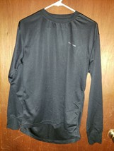 Weatherproof Thermal Men&#39;s L/S Crewneck Black Shirt - Size Large - £9.03 GBP