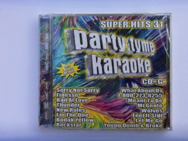 Party Tyme Karaoke Super Hits 31 2018 Sybersound Records Sealed - £7.74 GBP