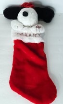 Snoopy Christmas Stocking Flapping Ears Musical Plays Peanuts Theme Song 20" - $39.59
