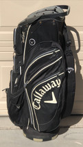 Callaway 14 Way Divider Golf Cart Bag- Black/Gray/White 35&quot; With Cover - £92.83 GBP