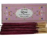 Rose Flora Agarbatti Natural Fragrance Scent Hand Rolled Incense Sticks ... - $20.31