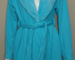 UGG Blue Blanche Fleece Inside Robe Size Large NEW - £47.47 GBP