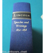 Abraham Lincoln Speeches 2 volumes, clothbound edition,1832-1858 and 185... - £43.61 GBP