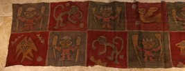 Chimu Painted Pre Columbian Textile - £1,150.67 GBP