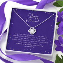 Retirement Gifts For Women, Retirement Necklace For Colleagues, Coworker... - £35.47 GBP+