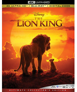 The Lion King 4K ULTRA HD + BLU RAY + DIGITAL CODE NEW WITH SLIPCOVER - £15.77 GBP
