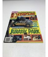 Starlog June 1993 Magazine Jurassic Park George Lucas Rene Auberjonois  KG - $181.69 MXN