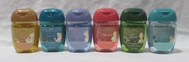 Bath &amp; Body Works PocketBac Hand Gel Lot Set of 6 Disney Princess - £20.95 GBP