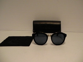 Diesel Sunglasses DL0090 col.01V 53mm round frame new with leather box - $79.15