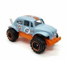 2012 Mattel Matchbox Volkswagen Beetle 4x4  Four Wheel Drive Gulf #67 Car - £11.51 GBP