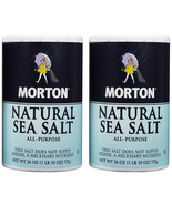 Morton Salt Natural Sea Salt - 1.62 Pound (Pack of 2) - $20.76