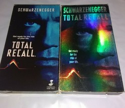 Total Recall (VHS VCR TAPE MOVIE 1990) Schwarzenegger 2 Versions - £4.68 GBP