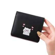 Short Wallet for Women Girls,Cute Wallet,Snap Closure Bifold Wallet - £11.05 GBP