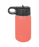 Coral 12oz Double Wall Insulated Stainless Steel Sport Bottle w/ Flip To... - £13.98 GBP