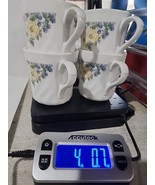 CORNING Corelle ORCHARD ROSE Swirl Pattern Coffee Tea Mugs Cups Set of 8 - $30.18 CAD