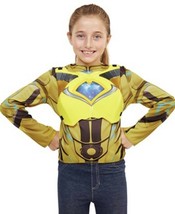 Power Rangers Yellow Ranger Deluxe Dress Up Set With Light Up Chest Armor New - £15.58 GBP