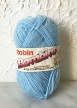 Robin Bambino Acrylic/Nylon Baby Yarn - 1 Skein Color Blue #3761 - £4.51 GBP