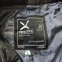 Arctix Black Kids Youth Snow Sports Insulated Black Cargo Pants Size Small 21×23 image 3