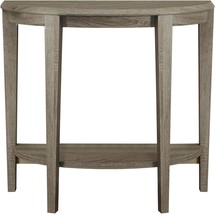 Monarch Specialties Console Table - Narrow Entry Table, 36” L (Dark Taupe) - $164.99