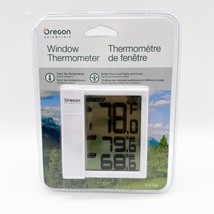 NEW Oregon Scientific THT328 Window Thermometer Displays Outdoor Temp - £19.97 GBP