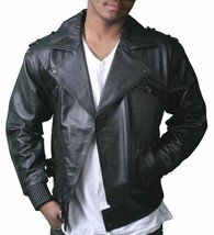 NEW Live Mechanics RFL Riders For Life Rockabilly Black Genuine Leather ... - $74.85