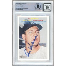 Al Kaline Detroit Tigers 2006 Topps Heritage Flashbacks AK Autograph BGS Auto 10 - £119.54 GBP