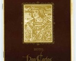 Hotel Don Carlos Room Service Menu Marbella Spain Costa Del Sol - £13.99 GBP
