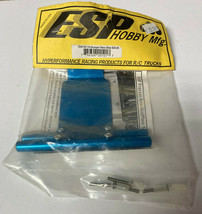 ESP Hobby Mfg. ESP Front Bumper / Skidplate Traxxas Revo Blue RC Part NEW - £39.27 GBP