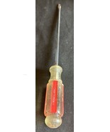 Vintage Craftsman 41582 A WF 3/16 Flat Blade Screwdriver 12&quot; Long Forged... - $10.65