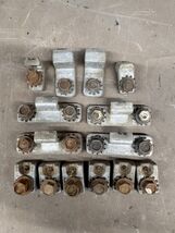 1965 1966 Ford Galaxie Window Regulator Track Glass Stops 2 Door 1967 19... - $44.22