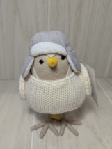 Wondershop Featherly Friends Bay Beige Bird Figure Gray Hat sweater 2023... - $8.31