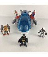 Fisher Price Imaginext Justice League Javelin Aircraft Plane w Sounds Fi... - €41,90 EUR