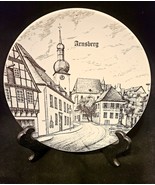 Altenkunstadt Porcelain Decorative Plate Arnsberg, Germany - $25.50