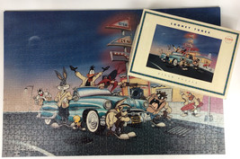Vintage Rare 1993 Warner Bros. Looney Tunes Diner Puzzle 1100 Pieces Complete - £82.60 GBP