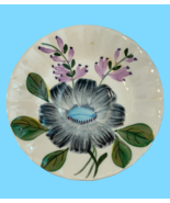 Blue Ridge Saucer Daydream Black Lilac Multicolor Floral 5 7/8" Hard to ... - $10.89