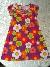 Girls-Size 7/8-Medium-Circo dress-multi-color floral short sleeve-Easter - £7.95 GBP