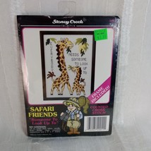 Stoney Creek Safari Friends "Someone To Look Up To" Counted Cross Stitch Kit - $11.47