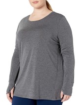 Amazon Essentials Womens Long Sleeve Shirt Gray: Medium: New: Ladies - £7.90 GBP