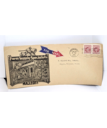Farm Supply Specialists MaCleod&#39;s 1944 Canadian Stamped Used Air Mail En... - $10.88