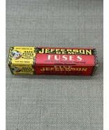 Jefferson Gem Fuses Five 5 AMP 125 Volt Plug Fuse New Old Stock Original... - $100.06 CAD