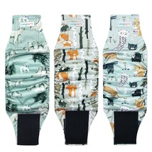 3 pack of med male belly wraps - $10.00