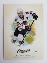 2008 - 2009 Patrick Sharp Upper Deck Champ&#39;s Nhl Hockey Card # 72 Blackhawks - £3.91 GBP