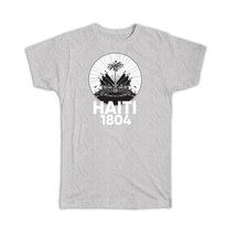 Haiti 1804 Coat of Arms : Gift T-Shirt Haitian Pride Independence National Symbo - £19.97 GBP