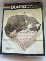 Bucilla Cat Napping Mail Holder Shelf Decor Plastic Canvas Kit 10&quot; x 11&quot; SEALED - £38.65 GBP