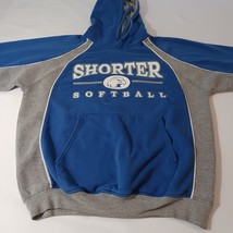 Holloway SHORTER SOFTBALL Men’s Blue & Gray Cotton Blend Hoodie Sweatshirt Sz S image 9