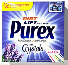Purex Dirt Lift Action Bright Clean Crystals Lavender Blossom Fragrance 50oz