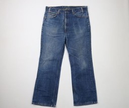 Vintage 90s Levis 517 Orange Tab Mens 36x30 Distressed Flared Bootcut Jeans USA - £94.94 GBP