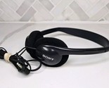 VTG Sony MDR-101 Headphones Walkman On-Ear Stereo Wired Earphones Tested - $15.79
