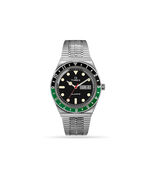 Timex Q Re-issue of 1970&#39;s 38mm Stainless Steel Bracelet Watch Black Dial - $271.97 CAD