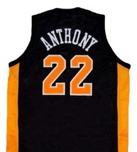 Carmelo Anthony OWLS High School Basketball Jersey New Sewn Black Any Size image 2